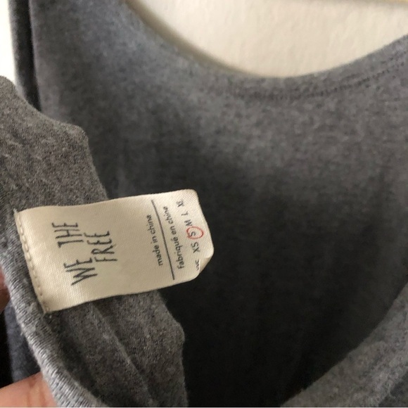 Free People We the Free Flowy Tank in Grey Size S - Picture 9 of 10